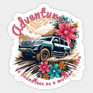 Wild Hearts Bloom Sticker